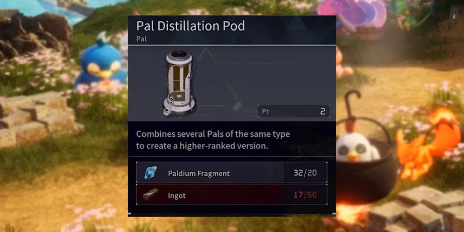 my-palworld-journey-mastering-the-pal-distillation-pod-in-2026-image-1
